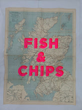 Load image into Gallery viewer, Fish &amp; Chips Scotland 101x75cm SCT - Dave Buonaguidi