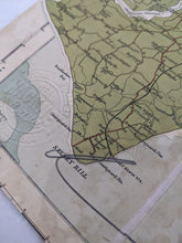 Load image into Gallery viewer, Dave Buoniguidi - Fish &amp; Chips - Brighton 32 Map of Sussex 52 x 77cm