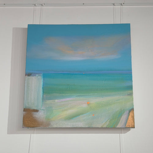 Chalk Steps and Rock Pools 60x60cm - Tiffany Lynch