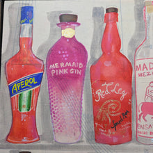 Load image into Gallery viewer, Rainbow Bar - Original Painting - Pam Glew