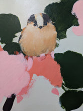 Load image into Gallery viewer, Heidi Langridge - Long Tailed Tit in pink &amp; dark green