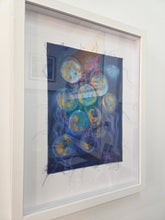 Load image into Gallery viewer, Stronger together - Emily Paxton- 1/1 Framed cyanotype on fabric
