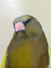 Load image into Gallery viewer, Heidi Langridge - Greenfinch in yellow and parchment