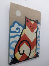 Load image into Gallery viewer, Cassette Lord - Red Chevron Pussy with clouds