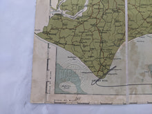 Load image into Gallery viewer, Dave Buoniguidi - Fish &amp; Chips - Brighton 32 Map of Sussex 52 x 77cm