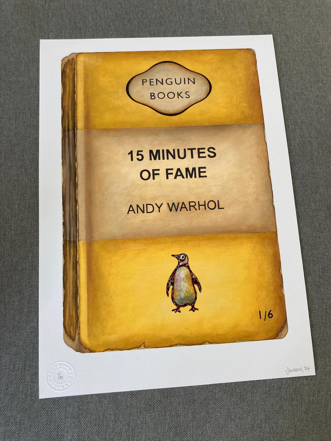 Jameson Robinson - 15 minutes of fame - Standard Print