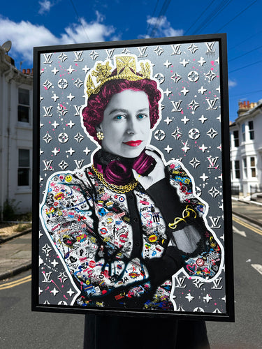 Queen - The Postman - Aluminium A2 - black frame
