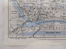 Load image into Gallery viewer, Fish &amp; Chips Brighton &amp; Hove Large Scale street plan  76cm x 50 cm