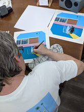 Load image into Gallery viewer, A smaller splash -  30 x 30 hand finished print - Jameson Robinson
