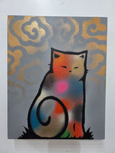 Load image into Gallery viewer, Cassette Lord - Street Smudge Puss on Canvas