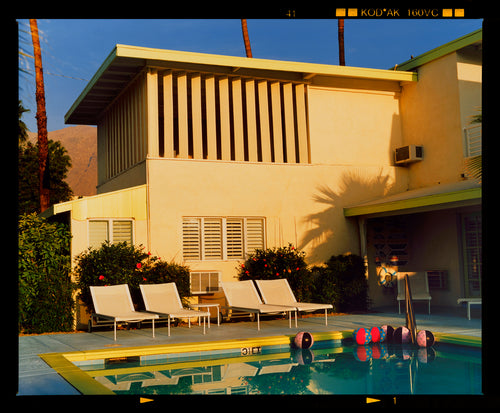 Richard Heeps - Palm Springs Poolside III , California, 2002 Framed