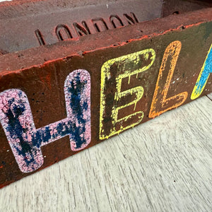 Jameson Robinson - Help - London Brick - Painted Brick