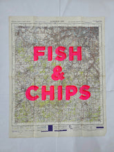 Load image into Gallery viewer, Fish &amp; Chips SW London - Dave Buonaguidi 88 x 71cm