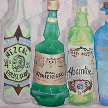 Load image into Gallery viewer, Rainbow Bar - Original Painting - Pam Glew