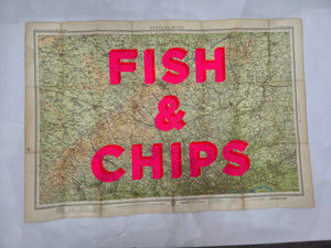Fish & Chips HERTS & BUCKS 85 x 59 cm - Dave Buonaguidi