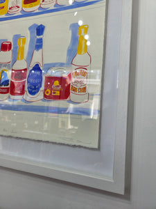 Hot Sauce - Pam Glew - original on paper - Framed