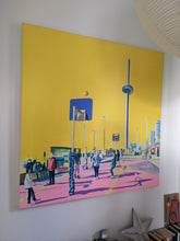 Load image into Gallery viewer, Ruth Mulvie - The Donut - Original Canvas