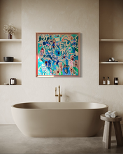 Load image into Gallery viewer, Embrace The Blue - Original Painting by Debbie Lawrence