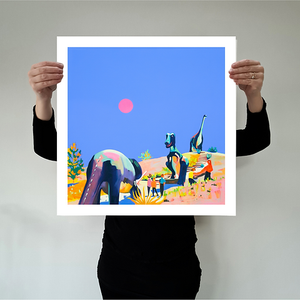 Ruth Mulvie - Dinosaurs - Signed Limited Edition Print