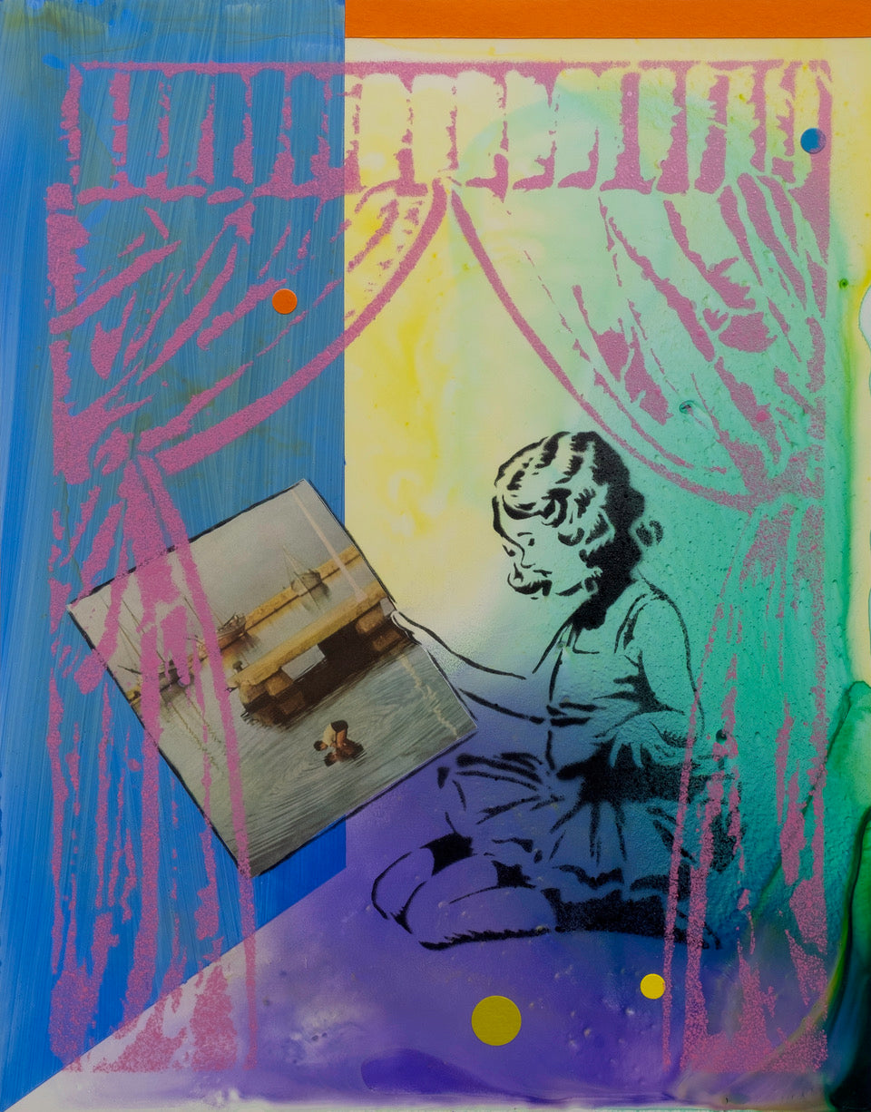 Eelus - The Finding of things I had all along - Hyperion (lake) Framed