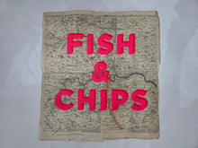 Load image into Gallery viewer, Fish &amp; Chips London Small 42x46cm - Dave Buonaguidi