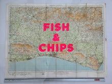 Load image into Gallery viewer, Fish &amp; Chips Brighton and South Downs BSD1 - Dave Buonaguidi 104 x 76cm
