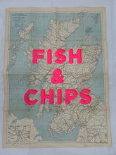 Load image into Gallery viewer, Fish &amp; Chips Scotland 101x75cm SCT - Dave Buonaguidi