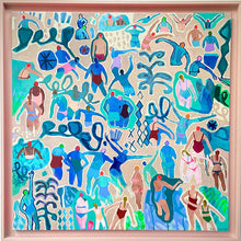 Load image into Gallery viewer, Embrace The Blue - Original Painting by Debbie Lawrence