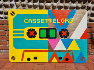 Cassette Lord - Large Cassette Tape - Triangle Split-sette