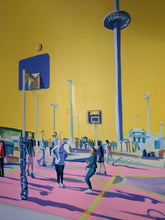 Load image into Gallery viewer, Ruth Mulvie - The Donut - Original Canvas