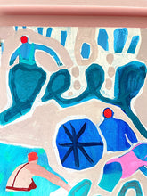 Load image into Gallery viewer, Embrace The Blue - Original Painting by Debbie Lawrence