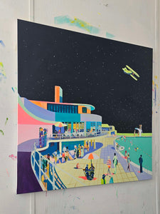 Ruth Mulvie - Saltdean Scenario - Original Painting