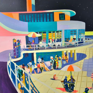 Ruth Mulvie - Saltdean Scenario - Original Painting