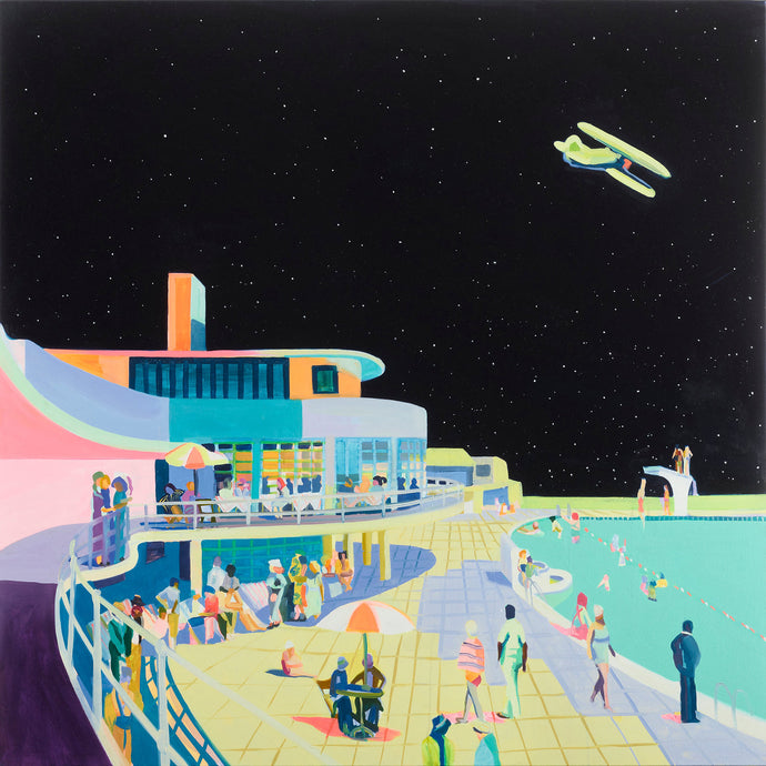 Ruth Mulvie - Saltdean Scenario - Original Painting
