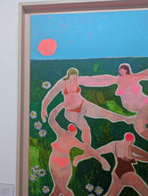 Load image into Gallery viewer, 'Seven Sisters' acrylic &amp; pencil on Canvas by Debbie Lawrence