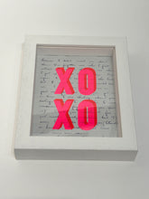 Load image into Gallery viewer, Dave Buonaguidi - XOXO - Screenprint - Framed