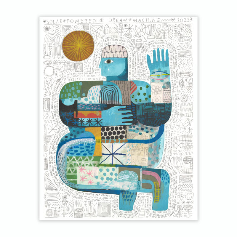 David Shillinglaw - Solar Powered Dream Machine - Giclee Print