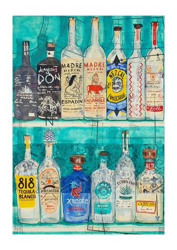 Agave Collection - Print A4 Tequila - Pam Glew