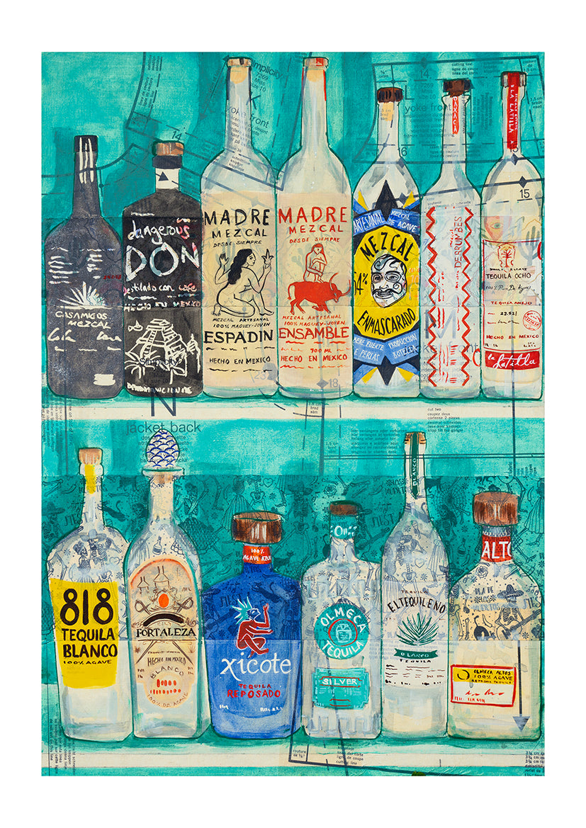 Agave Collection - Print A4 Tequila - Pam Glew