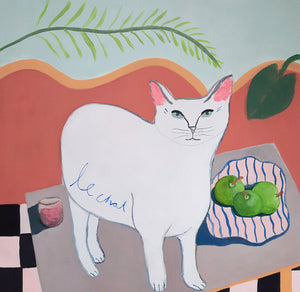 Lena Goodison - Maxine -  The Greatest Cat in the hood painting