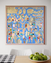 Load image into Gallery viewer, Debbie Lawrence - Where the water takes you 90x90cm