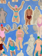 Load image into Gallery viewer, Debbie Lawrence - Where the water takes you 90x90cm