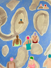 Load image into Gallery viewer, Debbie Lawrence - Where the water takes you 90x90cm