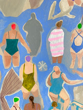 Load image into Gallery viewer, Debbie Lawrence - Where the water takes you 90x90cm