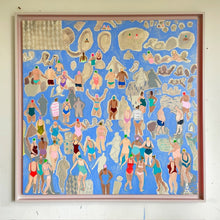 Load image into Gallery viewer, Debbie Lawrence - Where the water takes you 90x90cm