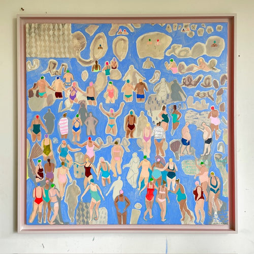 Debbie Lawrence - Where the water takes you 90x90cm