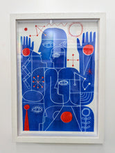 Load image into Gallery viewer, We share the same sun - A3 Giclee Print framed - David Shillinglaw