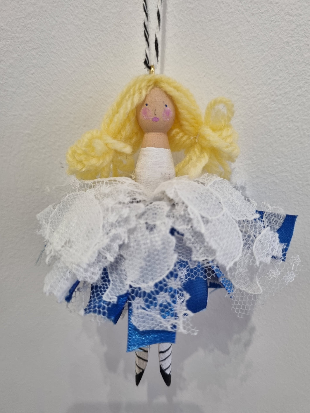 Alice Fairy Peg Doll - Pam Glew