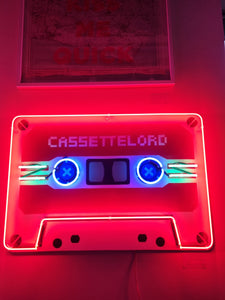 Cassette Lord - Neon Cassette - Made to Order