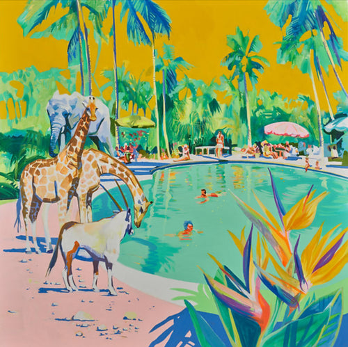 Ruth Mulvie - Xanadu - 70cm x 70cm - Numbered Edition Print